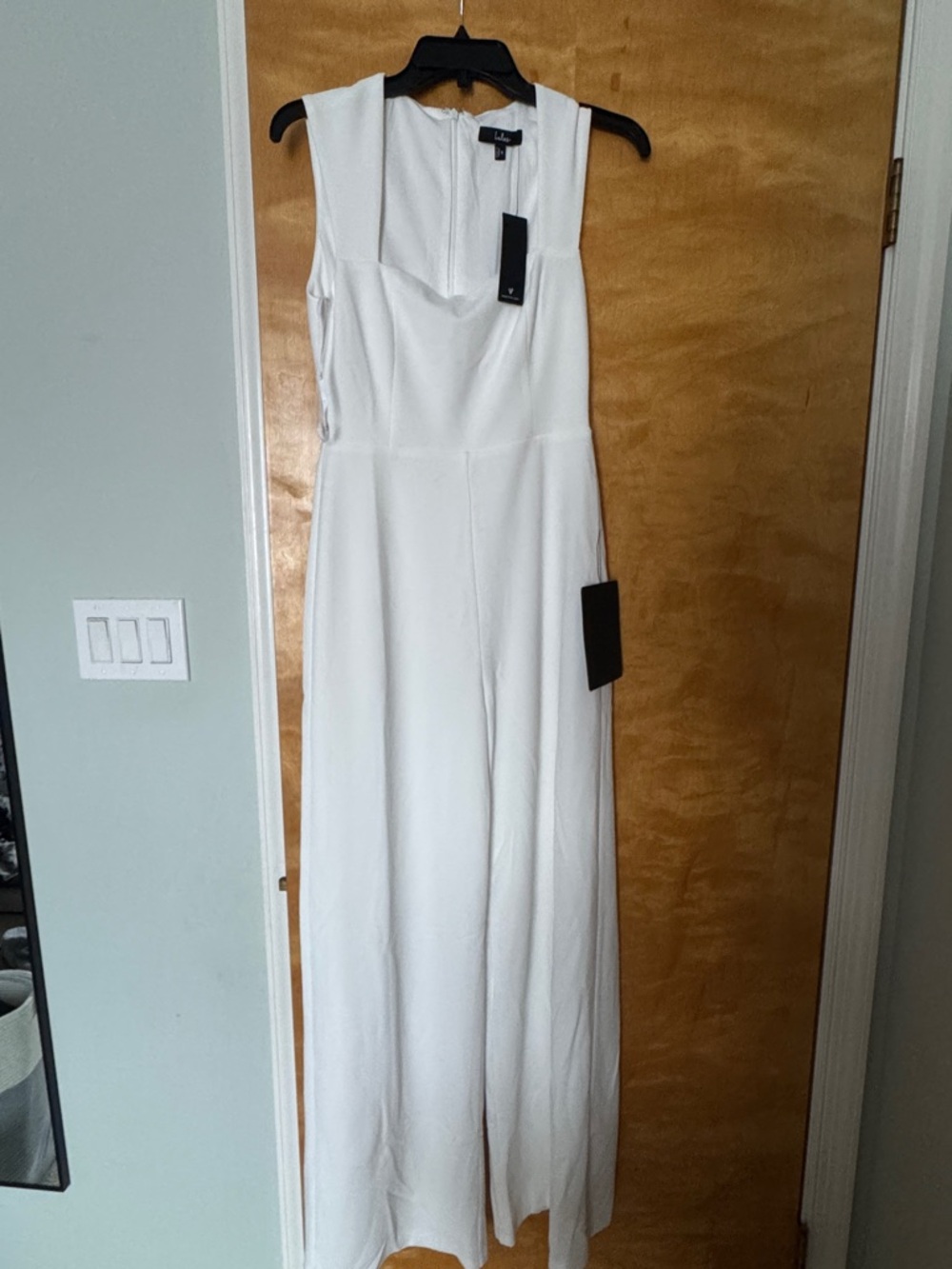 Enticing endeavors white jumpsuit from LuLus size S never worn